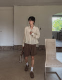 Enfree Drawing Crop Shirt