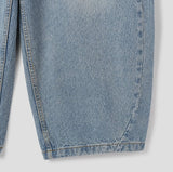 Wayne Stripe Balloon Denim Pants