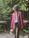 Aki Pigment Check Shirt