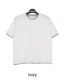Rian Color Matching Layered Short Sleeve Tee