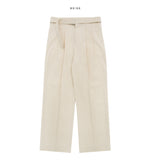 Randy linen belte slacks