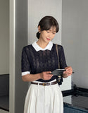 Lyrichell Collar Cable Knit