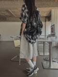 Play Diagonal Big Cargo Balloon Bermuda Pants