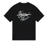 Sign Blue Lettering Back Logo Short Sleeve Tee