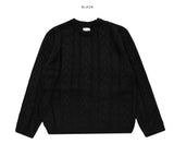 Lad Pretzel Round Knit