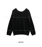 Bayes Boat Neck Boucle Knit