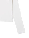 LINE DOTS U-Neck Long Sleeve