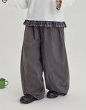 [BAONHAUS] Monibeu banding balloon wide pants