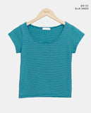 Cotter Stripe Short Sleeve T-shirt