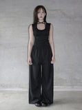 [mnem] Tunnel Strap Sleeveless