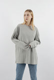 Heavy Overfit Plain Long Sleeve Tee