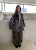 Hugin Cut Cotton Balloon Wide Pants