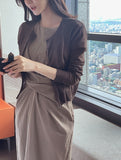 Benishu Round Knit Cardigan
