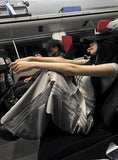 [UNISEX] Metal Track Wide Nylon Pants
