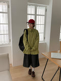 Stind Star Patch Raw Bermuda Pants