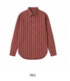 Senel Striped Oversized Long Sleeve Shirt