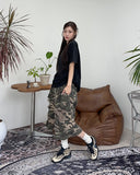 Bark Vintage Camo Bermuda Pants