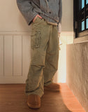 Warp Vintage Dyeing Balloon Cargo Pants