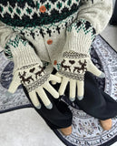 Menen Deer Knit Gloves