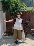 Chihana frill lace short sleeve tee