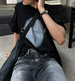 Spray painting short sleeve tee