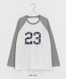 Delanto Patch Raglan Over Long Sleeve Tee