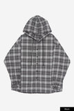 Youth vintage hooded check shirt