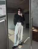 French tweed cropped jacket