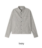 Tinead Crop Check Shirt