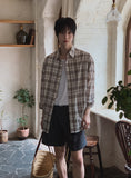 Shua Linen Check Shirt