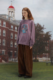 Soda Bear Raglan Pigment Sweatshirt