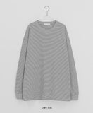 [Unisex] Killberry Stripe Over Long Sleeve Tee