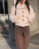 Lesson Buckle Vintage Leather Shoulder Bag