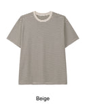 Tero Pig Stripe Short Sleeve T-shirt