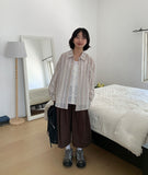 Rickett Keyring Pintuck Cotton Bermuda Pants
