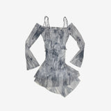 Lato Wave Off-Shoulder One Piece