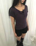 Muro Button Short Sleeve T-shirt