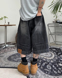 Matio Patch Bermuda Denim Pants