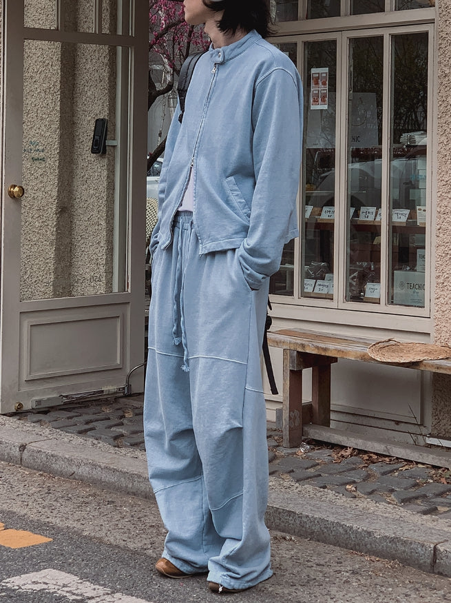 【2plan】Beuel Pigment Sweatpants 2plan (ツープラン) - ブエルピグメントスウェットパンツ