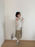 Olben Summer Flower Hood Wind Jumper