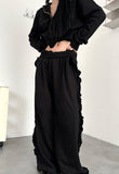 Side Ruffle Up
