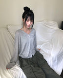 Uniel Button Long Sleeve Cardigan