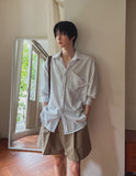 Centi Tri Pocket Stripe Shirt