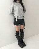 Bron Muffler Round Wool Knit