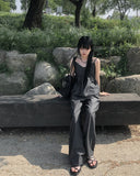 Mob Raw Denim Sleeveless Set-Up