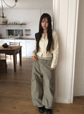 Odo Balloon Cut Cargo Wide Pants