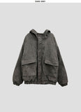 Number Jack Corduroy Hood Jacket