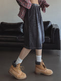 Blitz Cool Denim Bending Pants (Shorts ver.)