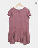 Erinit Short-Sleeve Layered One Piece