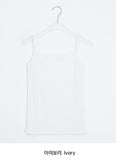 Arone Lace Ribbed Layered Layered Strap Sleeveless